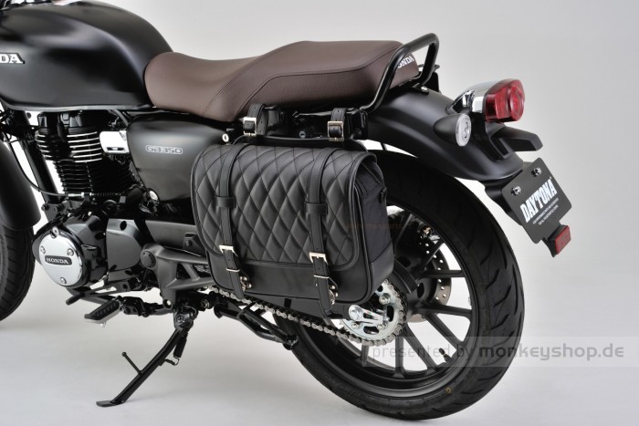 Daytona HenlyBegins Satteltasche 12 Liter Kunstleder DHS-21 DIA