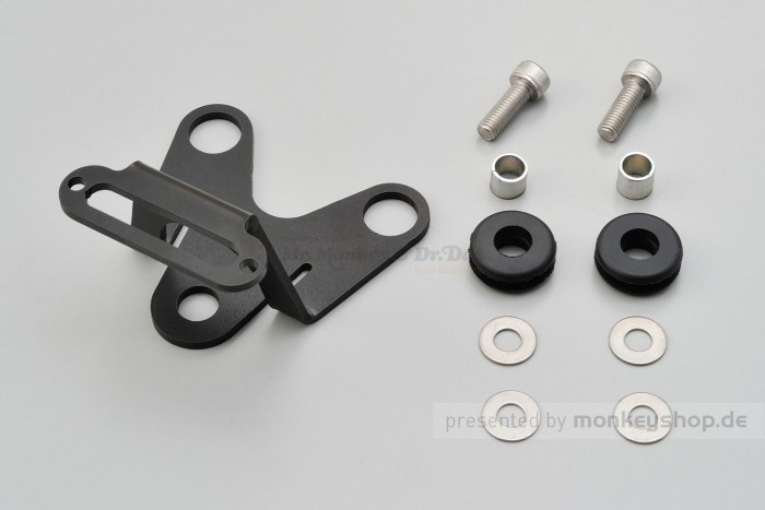 Daytona Kombi Halterung für 60mm Velona & Alpha / Beta schwarz