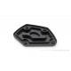Daytona Deckel Bremspumpe vorn Aluminium CNC 2-farbig schwarz gun-metal grau eloxiert für BMW
