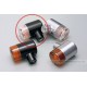 Daytona Blinker Classic Honda Style Paar (schwarz / clear)