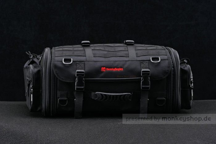Daytona HenlyBegins Satteltasche 33-42 Liter schwarz DH-718