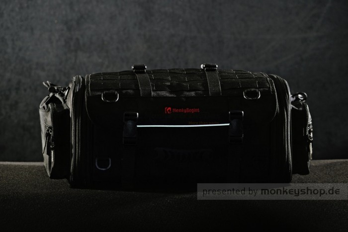 Daytona HenlyBegins Satteltasche 33-42 Liter schwarz DH-718