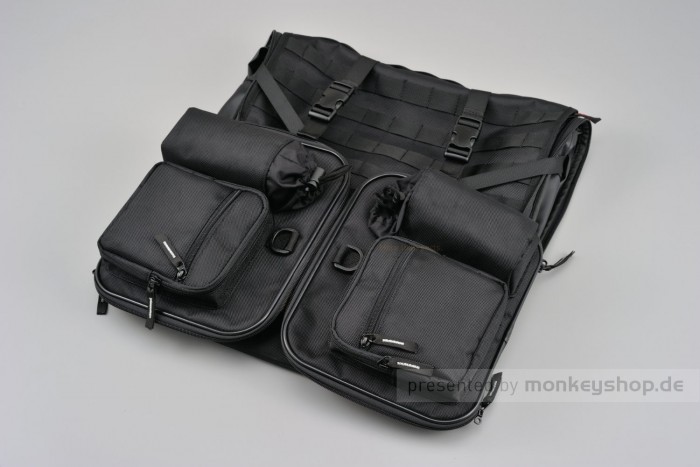 Daytona HenlyBegins Satteltasche 33-42 Liter schwarz DH-718