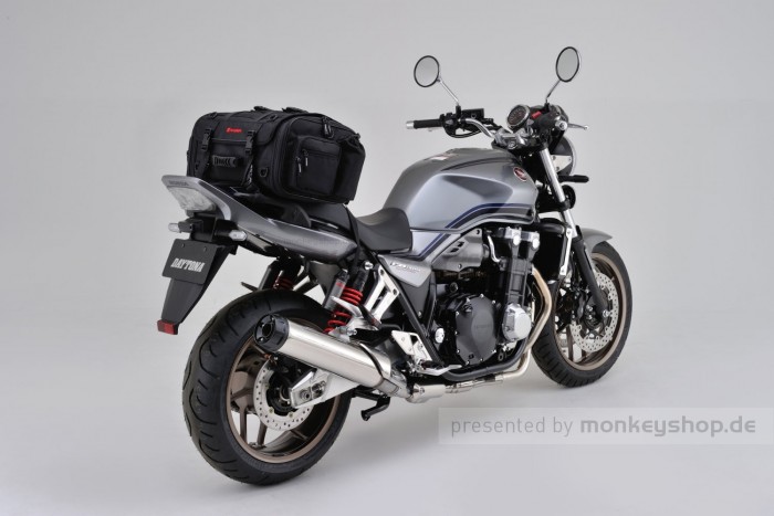 Daytona HenlyBegins Satteltasche 33-42 Liter schwarz DH-718