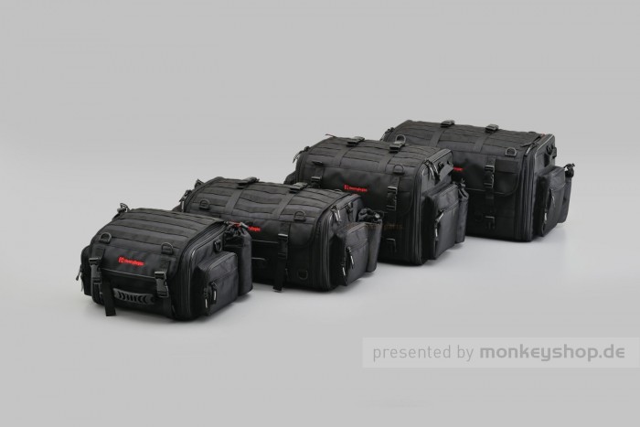 Daytona HenlyBegins Satteltasche 33-42 Liter schwarz DH-718