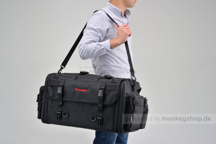 Daytona HenlyBegins Satteltasche 53-70 Liter schwarz DH-724